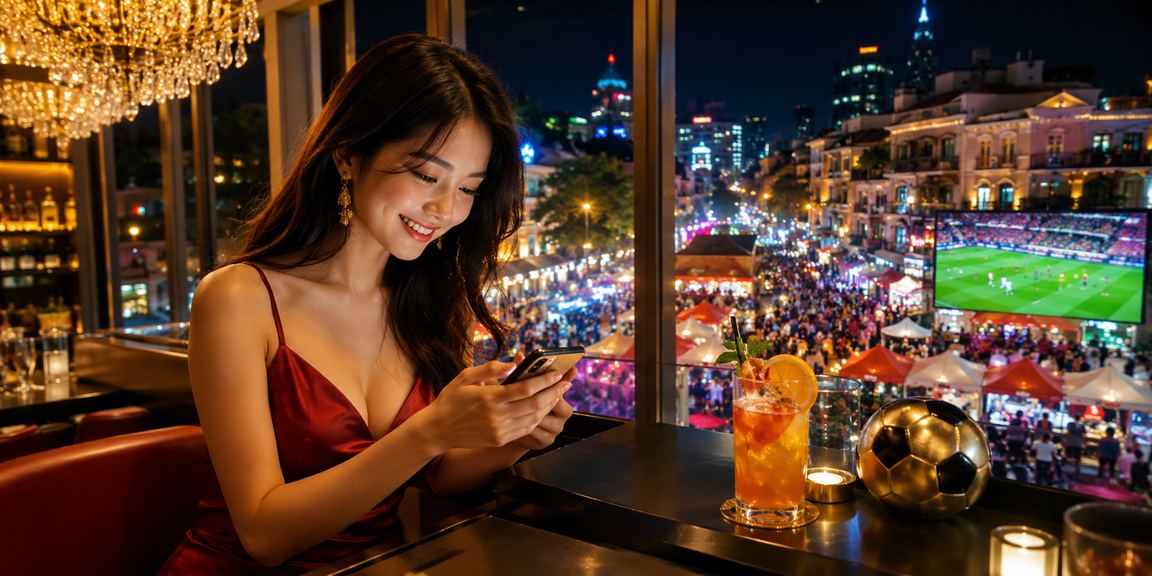 Người dùng Hà Nội trải nghiệm casino trực tuyến trên điện thoại tại chợ đêm