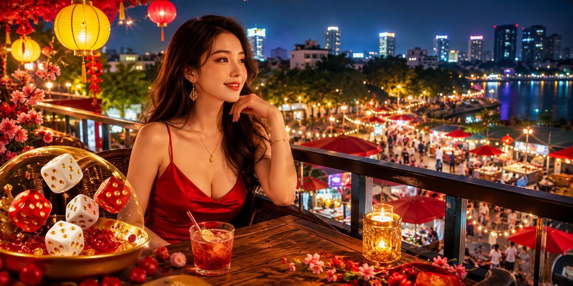 Xúc xắc Tài Xỉu trên bàn cà phê Hà Nội, minh họa cách chơi và tính toán kèo cá cược